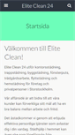 Mobile Screenshot of eliteclean.se